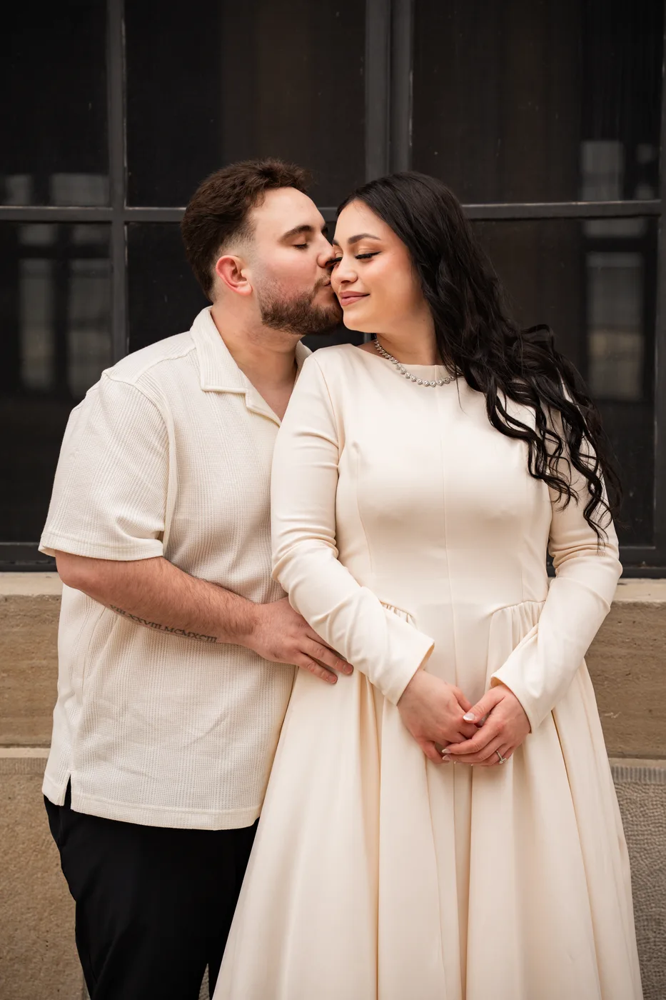 Sherife and Renzo engagement portrait photographed by SA Production Media