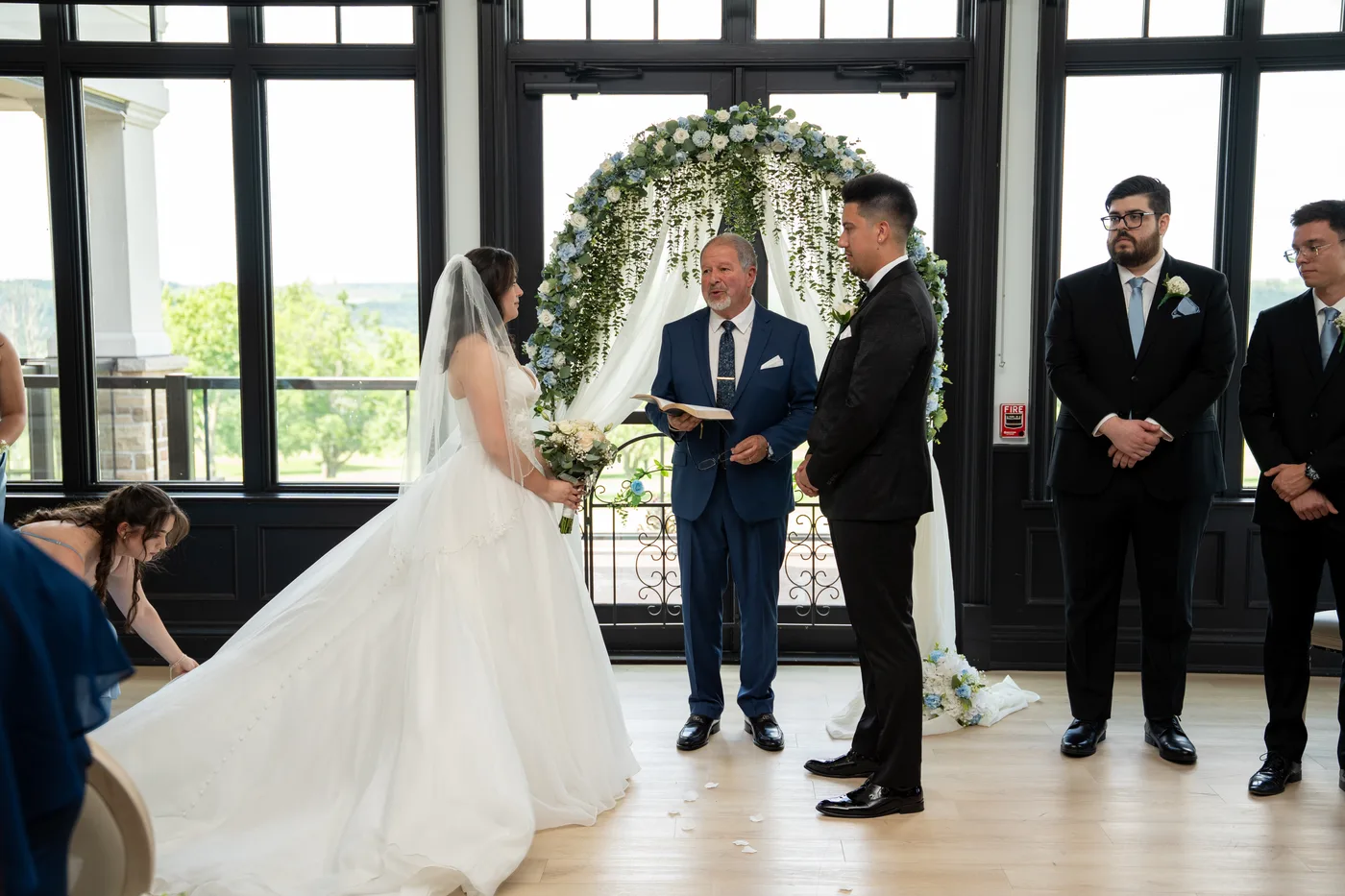 Viviana and Kevin ceremony photographed by SA Production Media