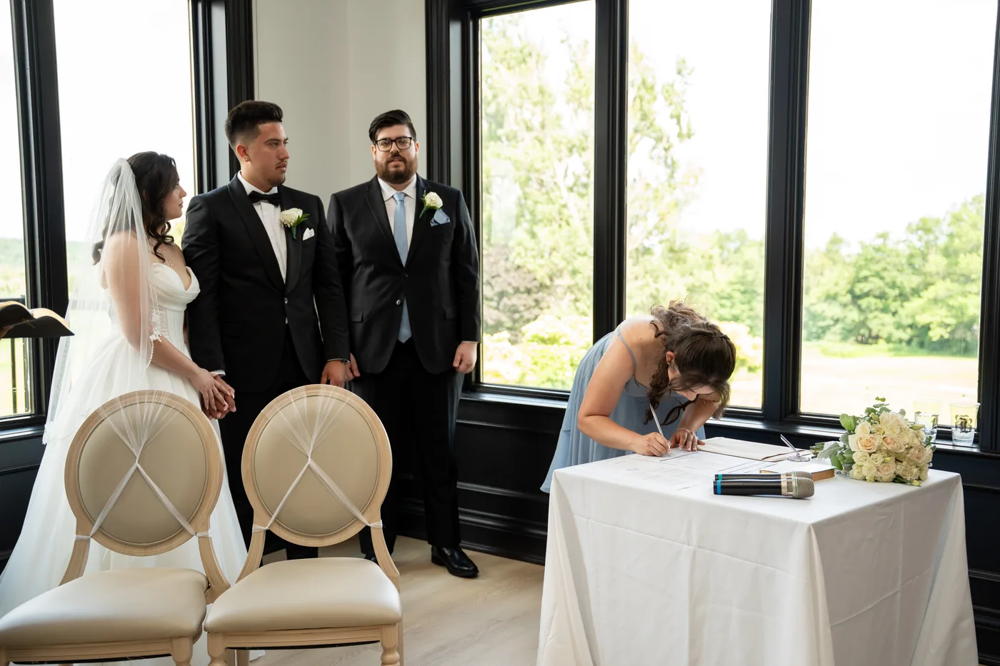 Viviana and Kevin ceremony photographed by SA Production Media