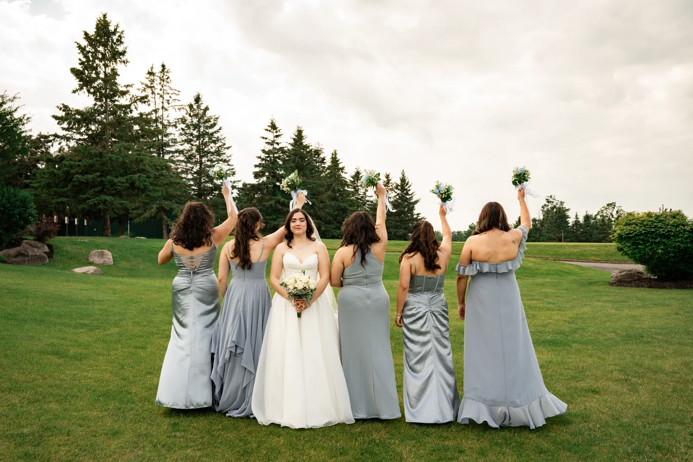Viviana and Kevin bridal party photographed by SA Production Media