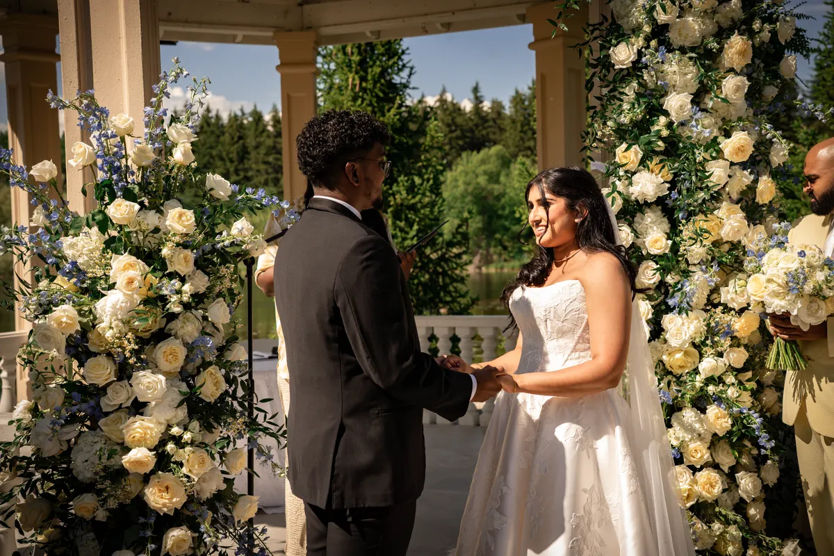 Sarika & Saran ceremony photographed by SA Production Media