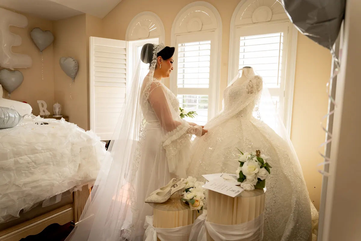 Sherife & Renzo preparation photographed by SA Production Media