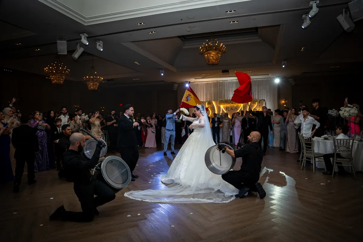 Sherife & Renzo reception photographed by SA Production Media