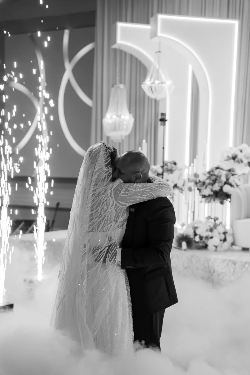 Yara & Karim wedding moment photographed by SA Production Media