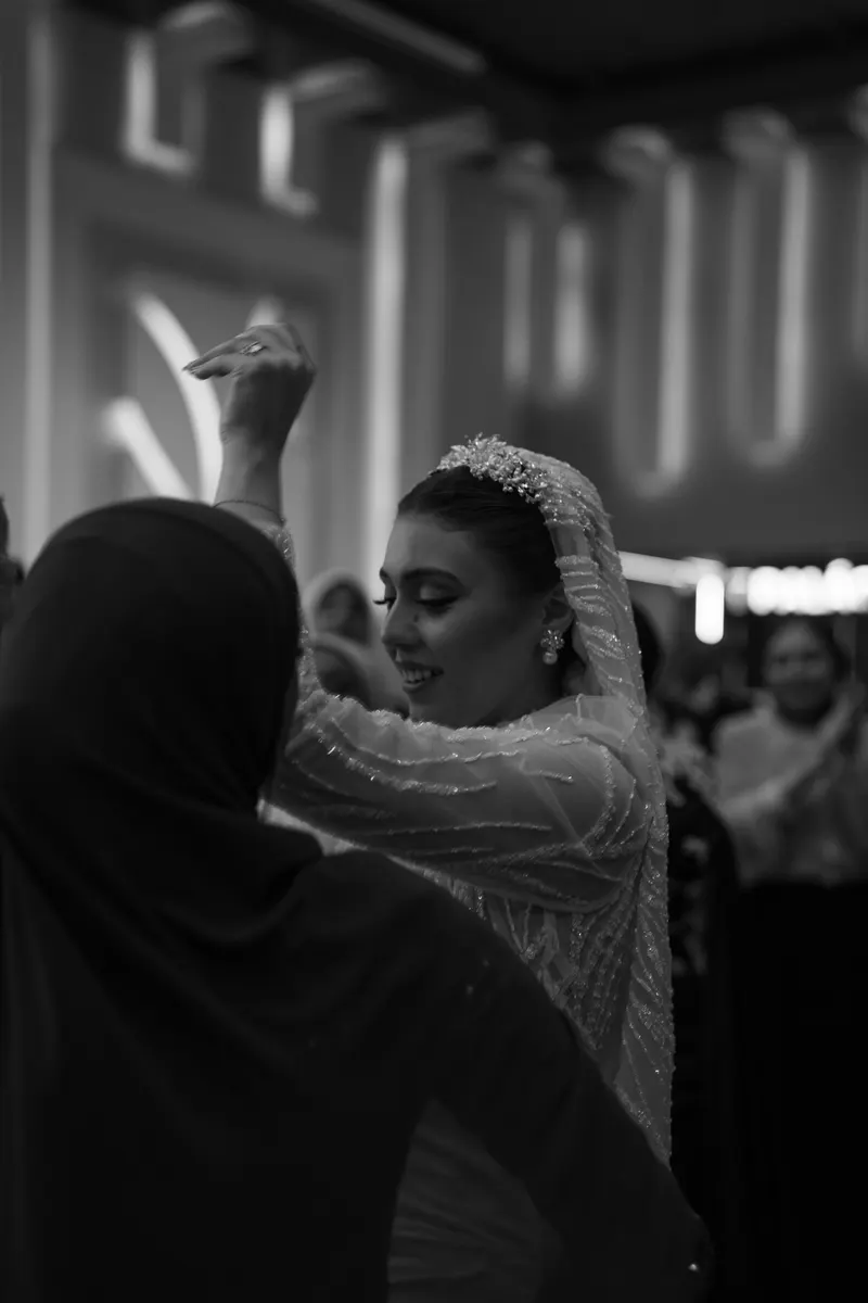 Yara & Karim wedding moment photographed by SA Production Media