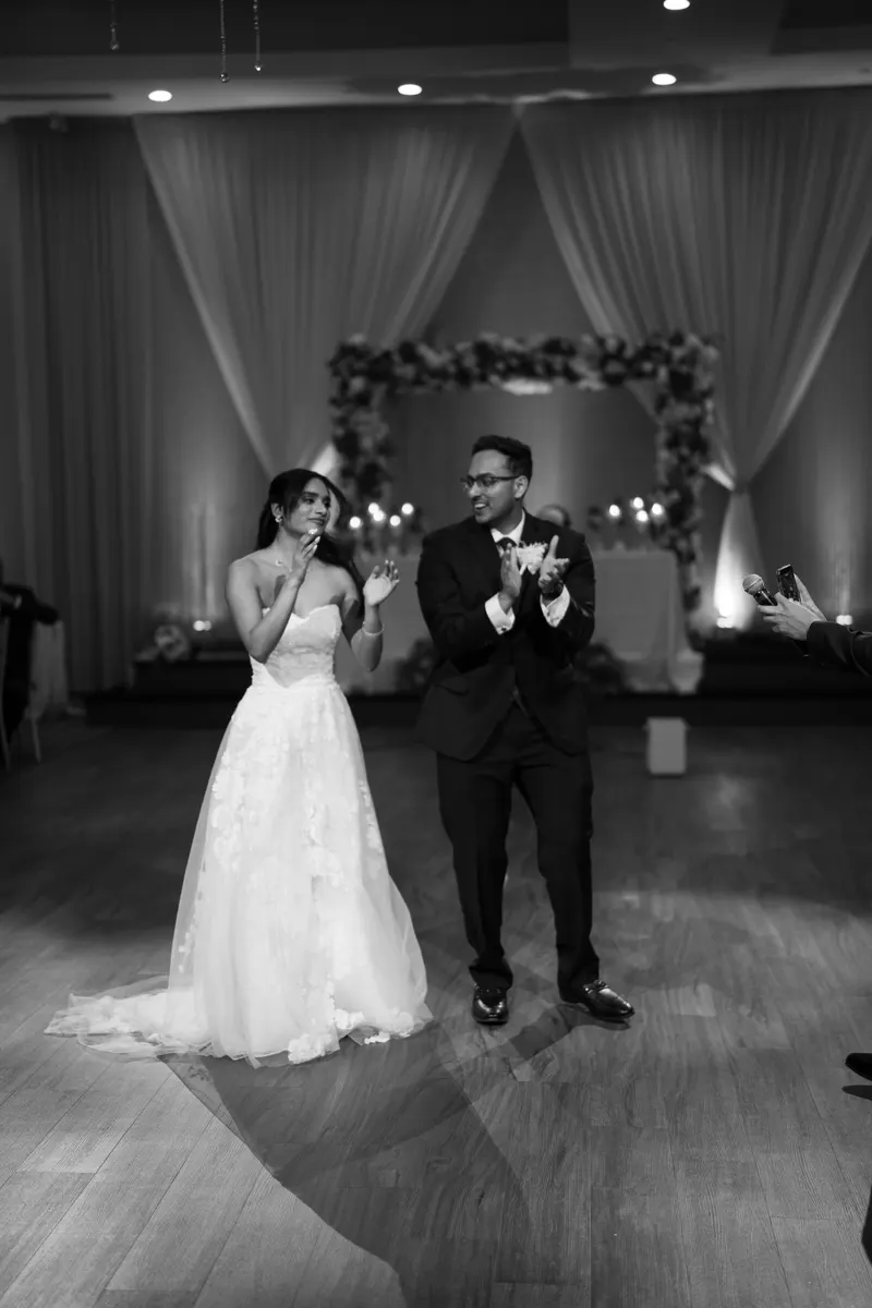 Zenaida & Nidhin wedding moment photographed by SA Production Media
