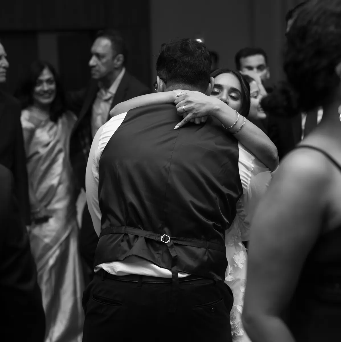Zenaida & Nidhin wedding moment photographed by SA Production Media