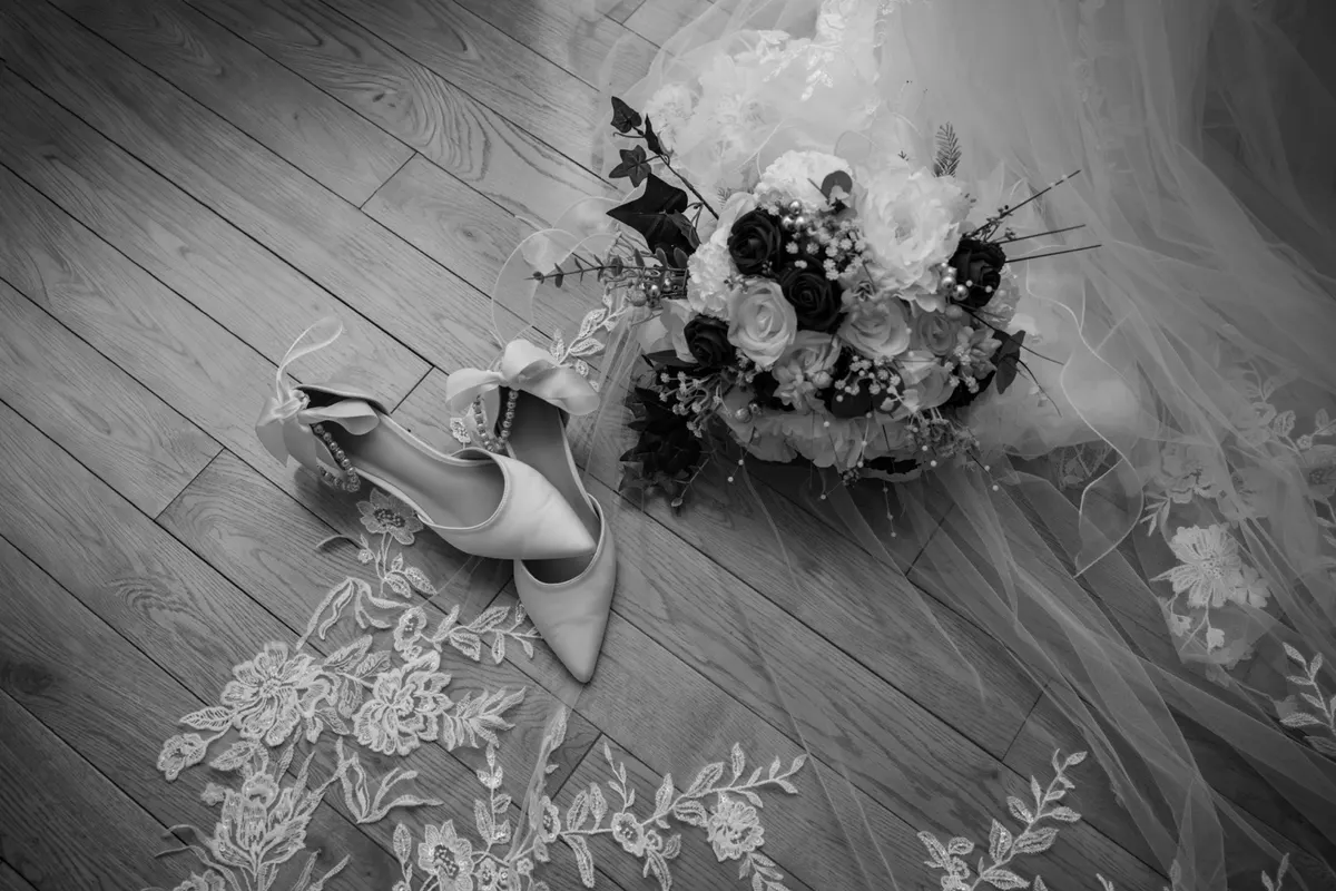 Zenaida & Nidhin wedding moment photographed by SA Production Media