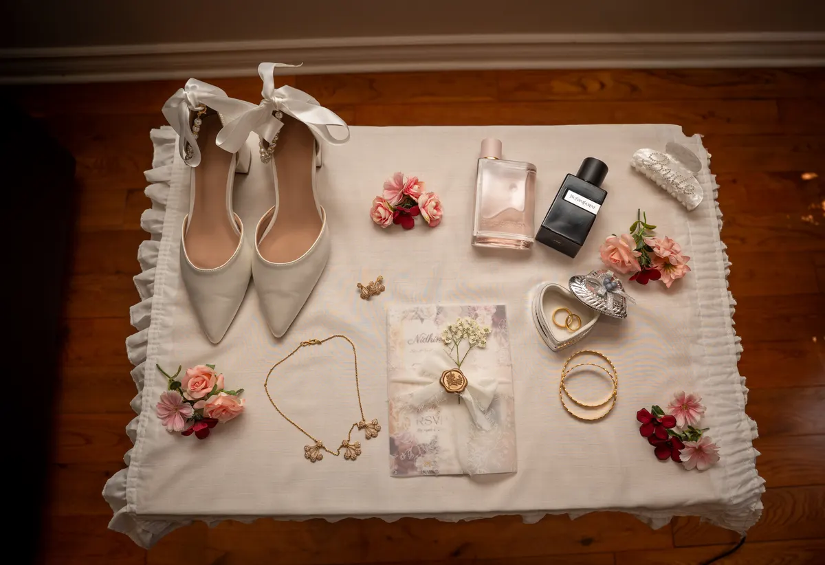 Zenaida & Nidhin wedding moment photographed by SA Production Media